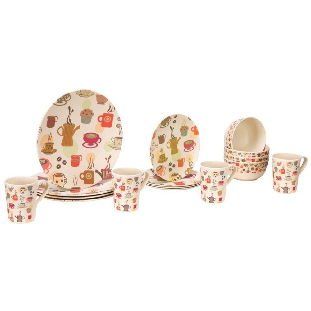 Vango 4 Person Bamboo Tableware Set