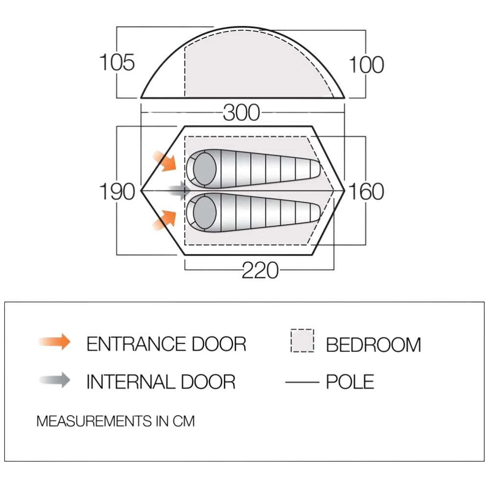 Vango Blade 200 view 1