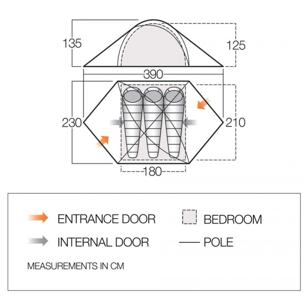 Vango HALO 300 Eco Tent
