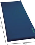 Therm-a-Rest BaseCamp Sleeping Pad - Regular (Poseidon Blue) measurement