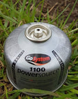 GoSystemPowersourceButanePropaneThreadedMix100gGasCartridge without cap