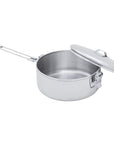 MSR Alpine Stowaway Stainless Steel Pot (475ml) lid