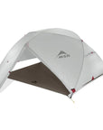 MSR Elixir 3 Tent - 3 Person Backpacking Tent (White) outer angle
