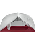 MSR Elixir 3 Tent - 3 Person Backpacking Tent (White) outer front