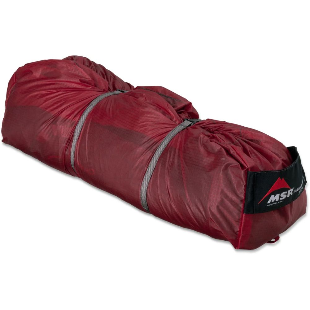 MSR Hubba Hubba NX 2 Person Tent (White) packed up