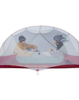 MSR Hubba Hubba NX 2 Person Tent (White) people