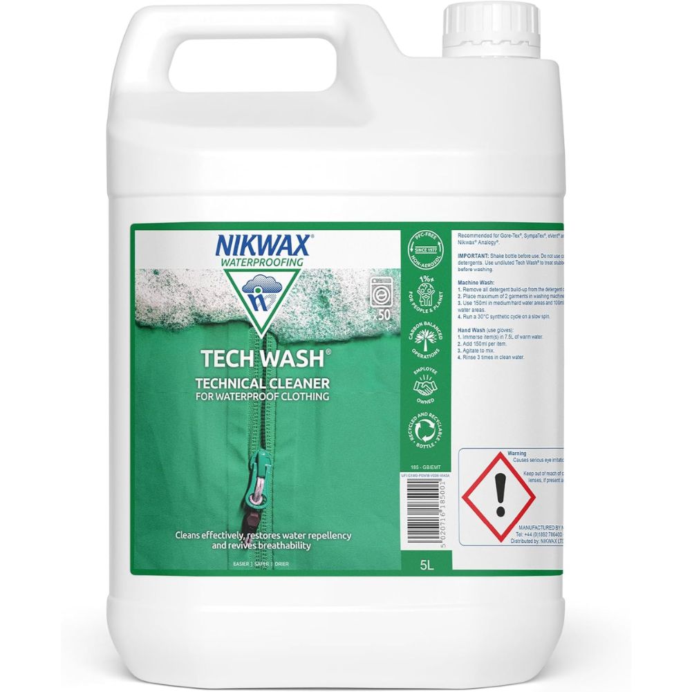 Nikwax Tech Wash - 5 Litre