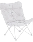Outwell Fremont Lake Camping Chair measurements