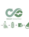 Outwell Sleeping Bag Contour Lux - Right Zip (Deep Blue) recycle
