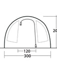 Outwell Tent Sky 4 - 4 Man Tunnel Tent