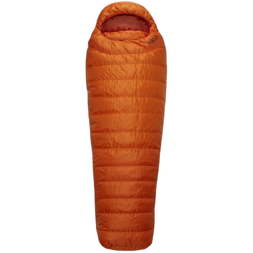 Rab Ascent 300 Down Sleeping Bag - Left Zip (Atomic Orange)