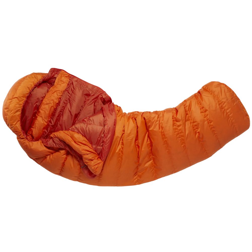Rab Ascent 300 Down Sleeping Bag - Left Zip (Atomic Orange)