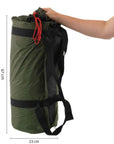 Robens Green Cone PRS Tipi Tent (2024) tent wrapped up in bag