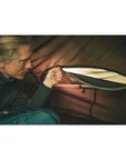 Robens Green Cone PRS Tipi Tent (2024) man opening window