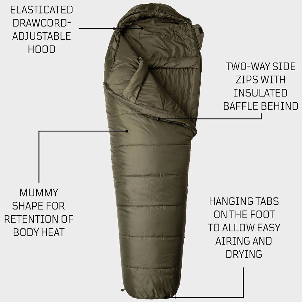 Snugpak Sleeper Lite (Basecamp) Sleeping Bag - Purple