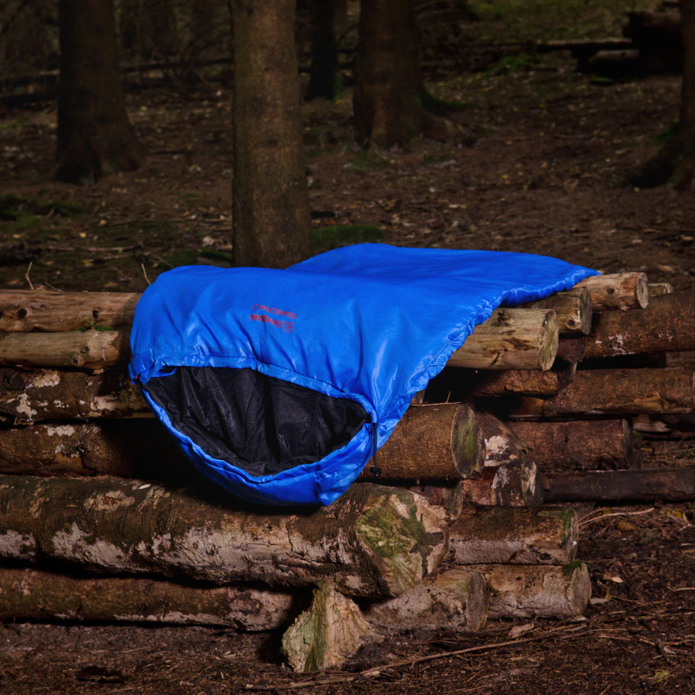 Snugpak Travelpak 2 Sleeping Bag (Electric Blue)