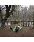 Vango Helvellyn 300 Trekking Tent - 3 Man Semi-Geodesic Tent (Pamir Green)