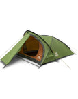 Vango Helvellyn 300 Trekking Tent - 3 Man Semi-Geodesic Tent (Pamir Green)