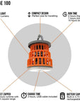 Vango Midge 100 Camping Lantern info