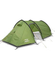 Vango Scafell 300+ (Plus) Tent - 3 Man Trekking Tent (2025) angle outer side