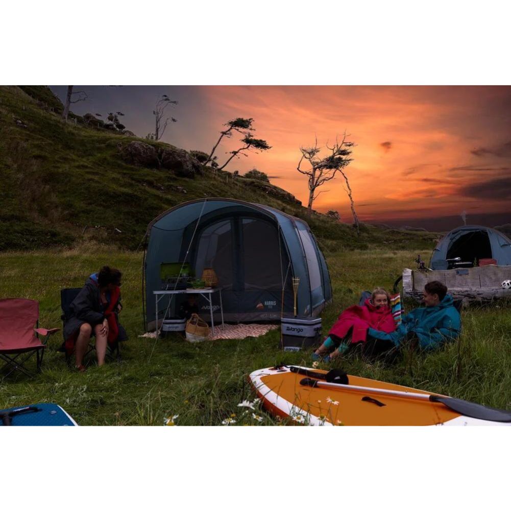 Vango Harris 350 Tent - 3 Person Family Poled Tent Front