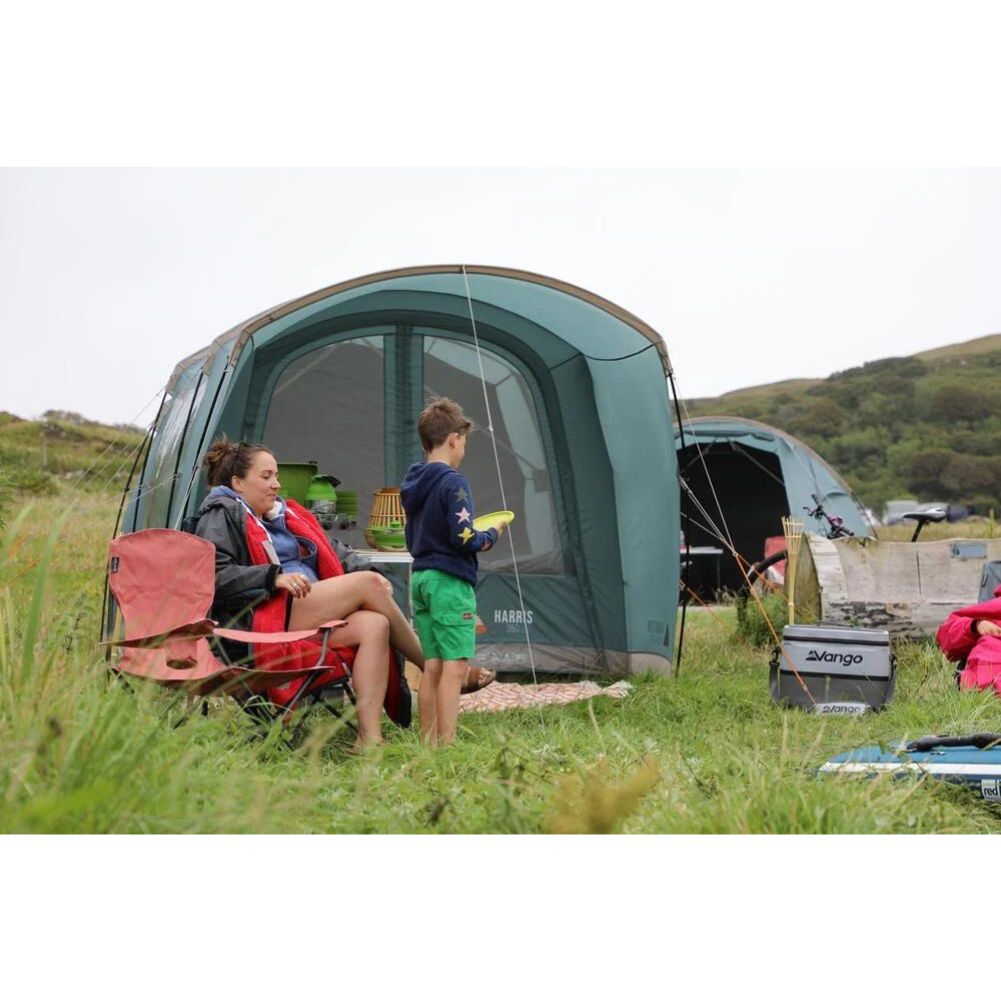 Vango Harris 350 Tent - 3 Person Family Poled Tent - Close