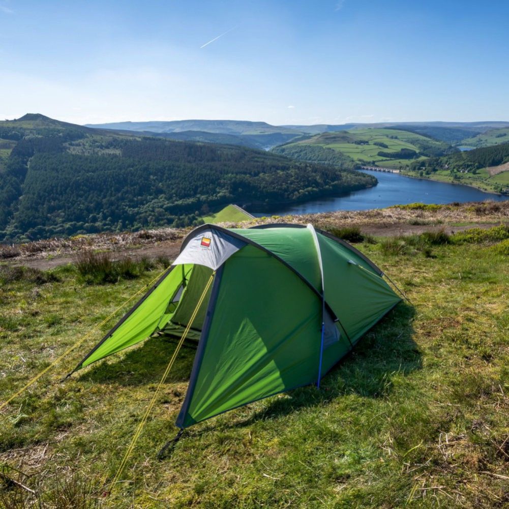 Wild Country Trident 2 Tent - 2 Man Semi-Geodesic Tent hills