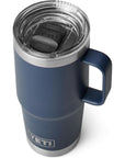 YETI Rambler 20 Oz Travel Mug (Navy)