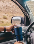 YETI Rambler 20 Oz Travel Mug (Navy)