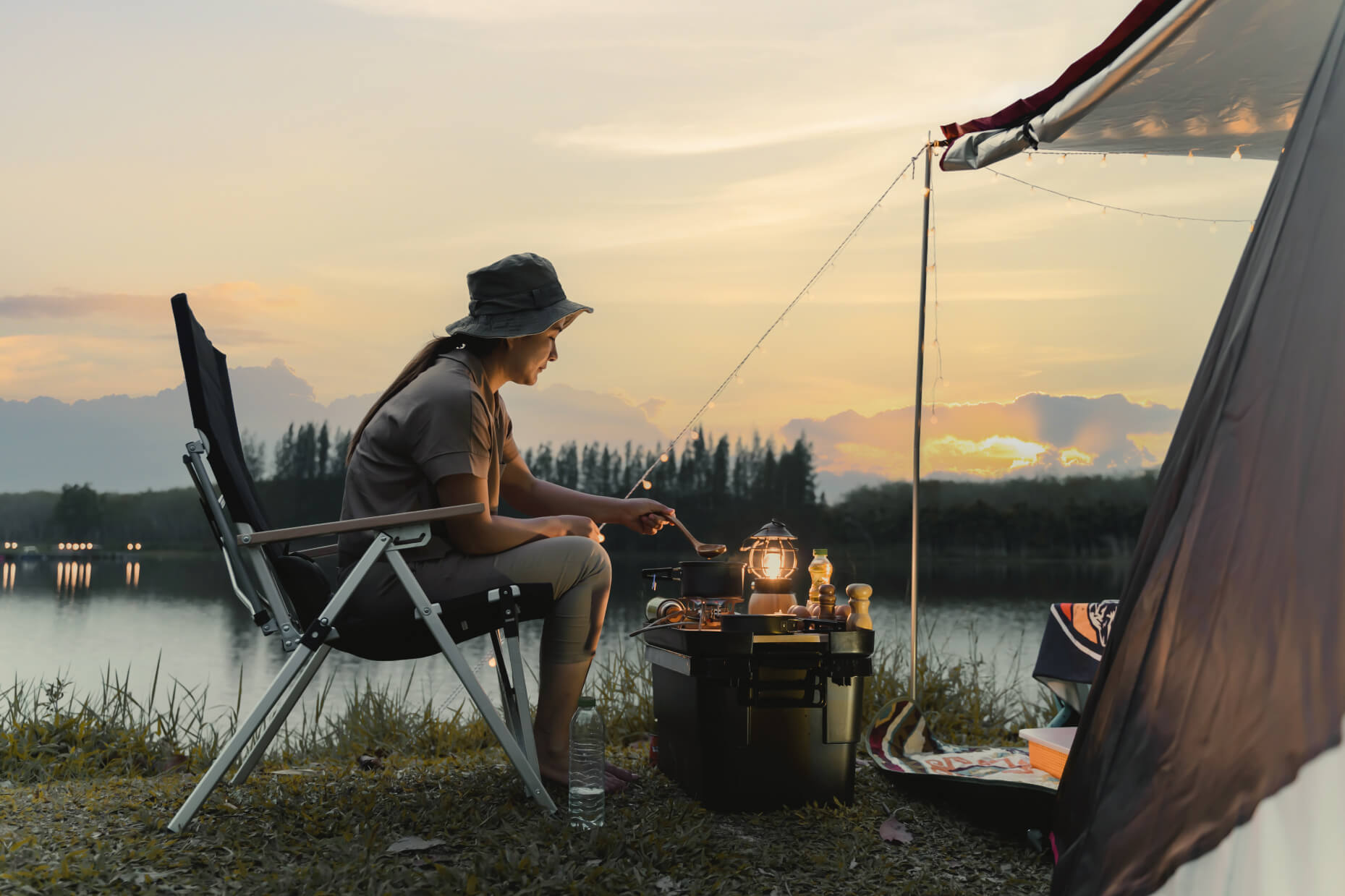 CAMPING WITH A VIEW