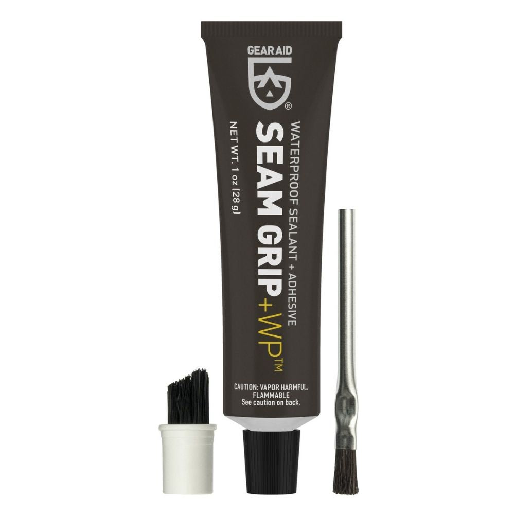Gear Aid (By McNett) Seam Grip + WP Sealant + Adhesive (28g Tube with Brush Applicator)