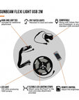 Vango Sunbeam Flexi Light USB - 2 Metres