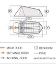 Vango Soul 200 Tent - 2 Man Tunnel Tent