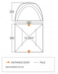 Vango Danu Hub - Gazebo/Shelter