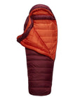 Rab Women's Ascent 900 Down Sleeping Bag (Deep Heather)