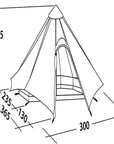 Robens Fairbanks Polycotton Tipi Tent  (2022)