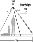 Robens Fairbanks Grande Tipi Polycotton Tent (2022)