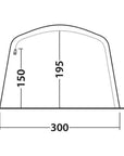 Outwell Lindale 5PA Air Tent (2022 )