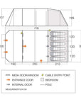 Vango Stargrove 11 600XL Tent - 6 Man Poled Family Tent (2022)