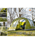 Vango Stargrove 11 600XL Tent - 6 Man Poled Family Tent (2022)