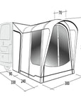 Outwell Newburg 240 Air Drive Away Inflatable Awning