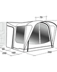 Outwell Newburg 160 Air Drive Away Inflatable Awning
