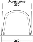 Outwell Newburg 160 Air Drive Away Inflatable Awning