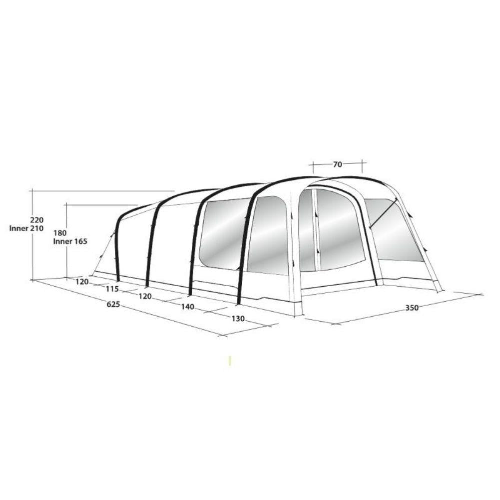 Outwell Avondale 5PA Air Inflatable Tent (2022)
