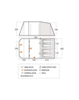 Vango Stargrove 11 450 Poled Tent - 4 Man Family Tent (2022)