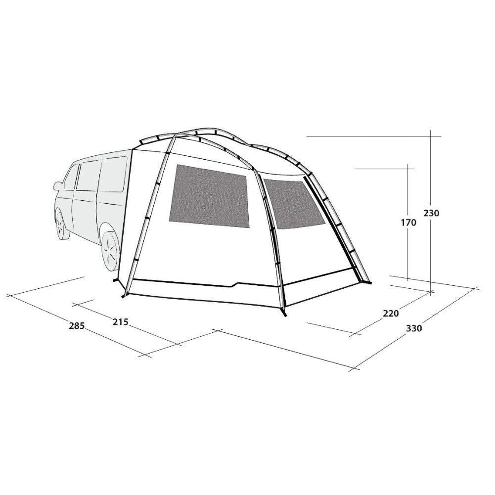 Outwell Woodcrest Awning Package - Awning, Carpet & Footprint Package