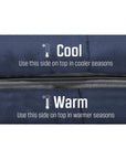 Outwell Contour Lux Sleeping Bag - Right Zip (Deep Blue)