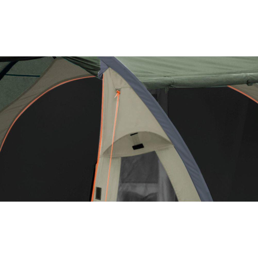 Easy Camp Galaxy 400 Tent - 4 Man Tunnel Tent 2023 (Rustic Green) Guyline