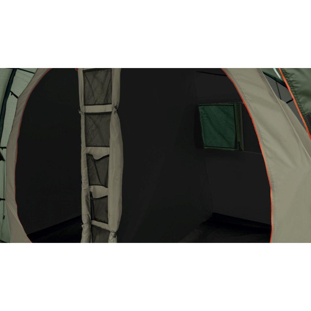 Easy Camp Galaxy 400 Tent - 4 Man Tunnel Tent 2023 (Rustic Green) Divider