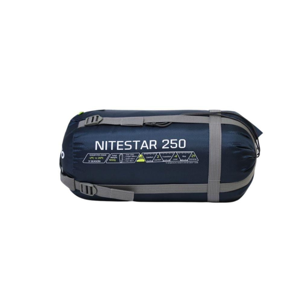 Nitestar Alpha 250 Trekking Sleeping Bag (Ocean Green)